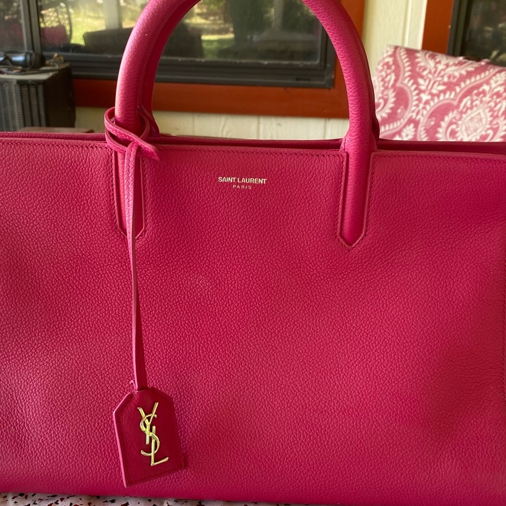 Fushia Pink Saint Laurent Bag